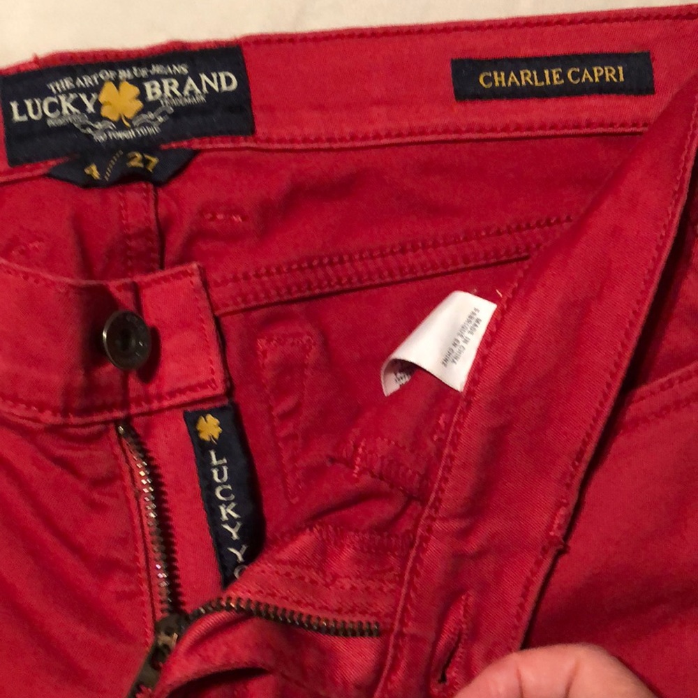 Lucky Brand Charlie Capri